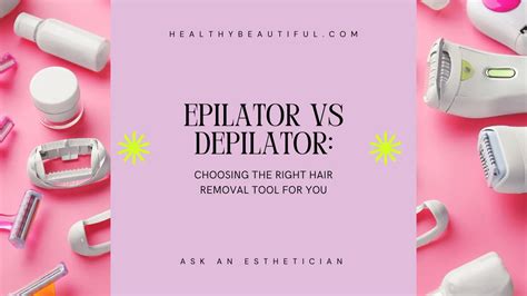 Depilator Vs Epilator