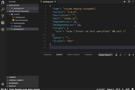 deploy code from vscode to github