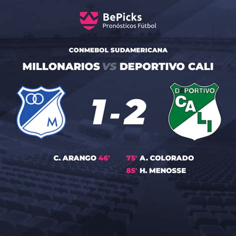 deportivo cali vs millonarios prediction