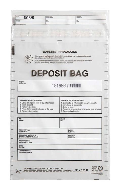 deposit bag