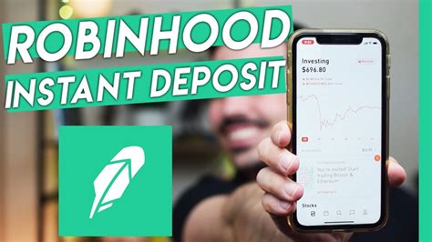 deposit check to robinhood