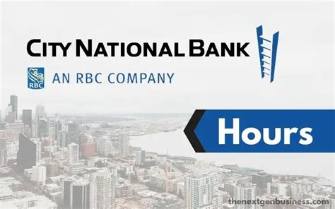 deposit the city national bank hours