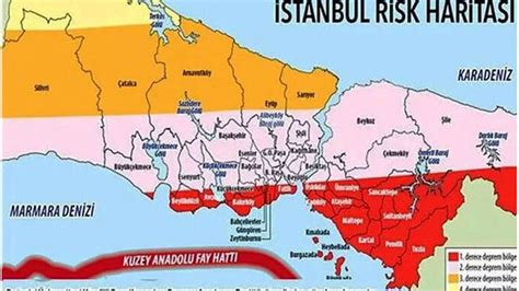 deprem haritası istanbul