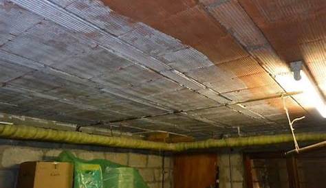 Isolation plafond sous sol polystyrène extrudé Combles