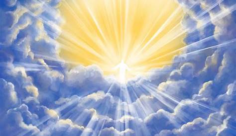 Christ im Himmel stockbild. Bild von hell, lichtstrahl - 25198855