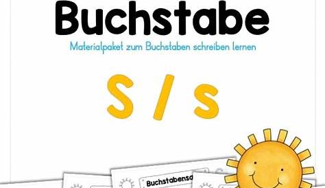 Buchstabe - Letter S | Letters, Lettering, Letters and numbers