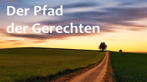 der pfad der gerechten