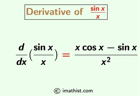 Unravel the Mysteries of Derivative sin x: A Comprehensive Guide
