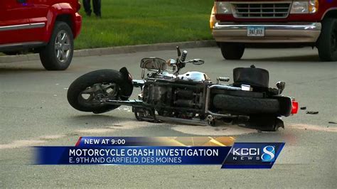 des moines motorcycle accident