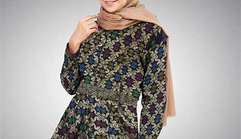 74 Desain Baju Batik Wanita Lengan Panjang Modern | Desaprojek