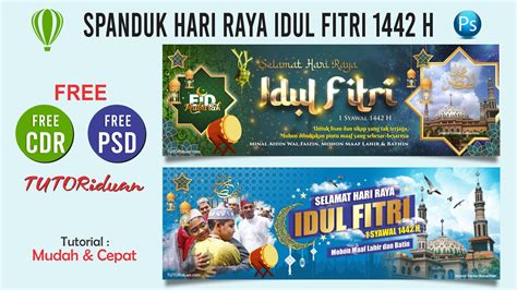Desain Banner Idul Fitri