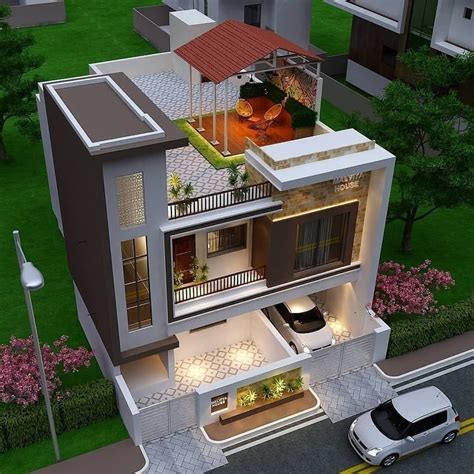 desain rumah minimalis dua lantai 30 Inspirasi Desain Rumah Dua