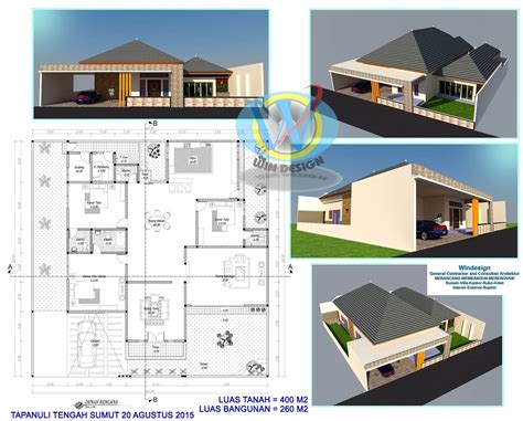 Desain Rumah 1 Hektar