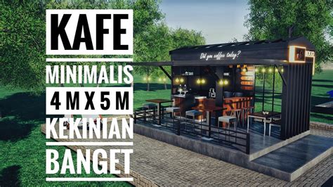 44 Desain Cafe Unik Minimalis Paling Hits Model Desain Rumah Minimalis