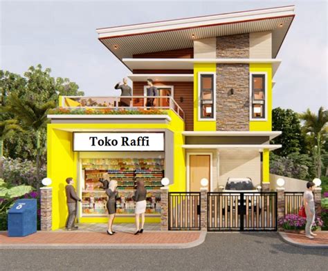 Desain Rumah Dan Toko