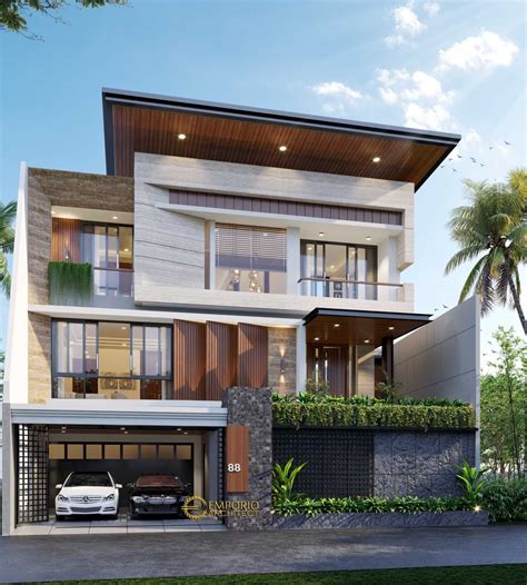 Mrs. Menik Classic House 2 Floors Design Jatibening, Bekasi