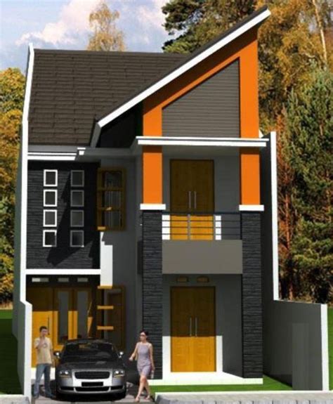 Contoh Gambar Desain Rumah Minimalis 2 Lantai yang Modern