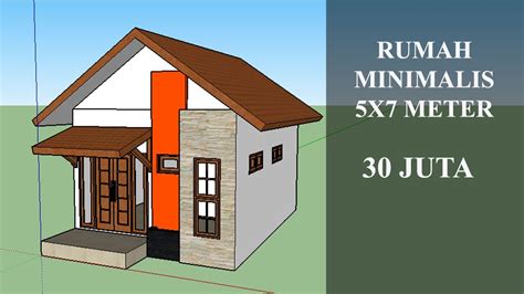 Desain Rumah Minimalis 5X7 Di Tahun 2023