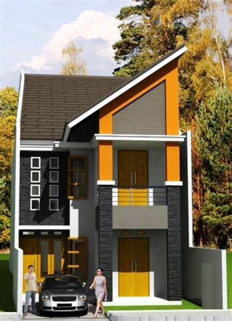 17 Contoh Desain Rumah Minimalis 2 Lantai Ukuran 5X9 Istimewa Banget