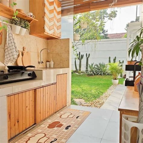 Desain Interior Dapur Outdoor Gambar Desain Rumah Minimalis