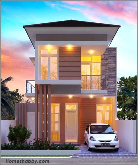 78 Arsitektur Desain Rumah Modern Minimalis 2 Lantai Luas Tanah 120M2 Terbaru dan Terlengkap