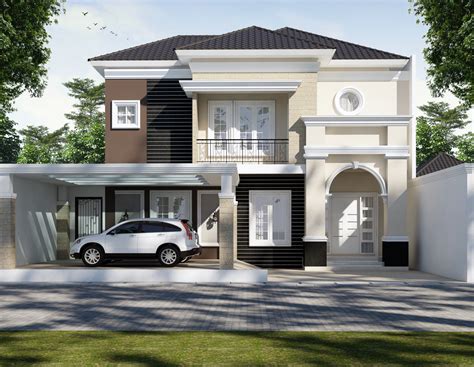 √ 75+ Model Rumah Minimalis 2 Lantai Sederhana & Modern