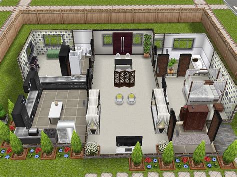 Desain Rumah The Sims 1