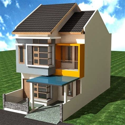 Desain Rumah Tingkat Minimalis 2 Lantai Sederhana Desain rumah 2 lantai, Rumah minimalis