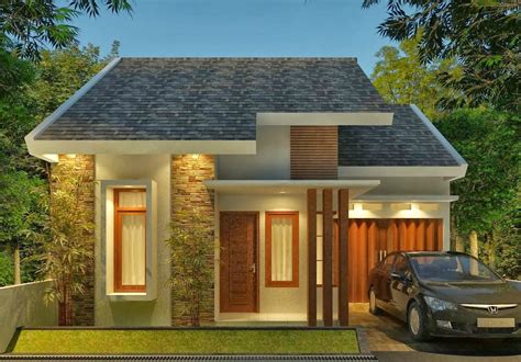 Desain Rumah 1 Lantai 10 x 15 M2 Rumah Bapak Raihan di Pondok Kopi