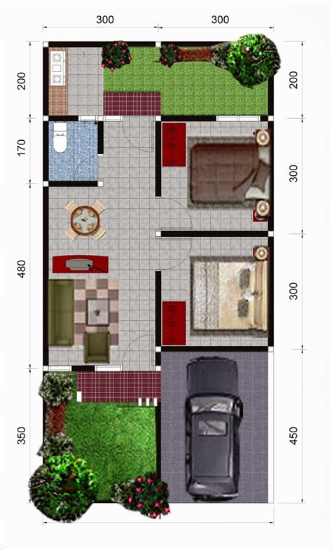 Desain Rumah Modern Plus Warung / Desain Rumah Modern Cat Variasi Archindo Plus 30 contoh