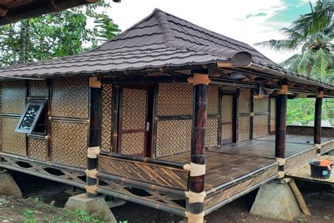 17+ Cat Rumah Bilik Bambu Sederhana, Inspirasi Penting!