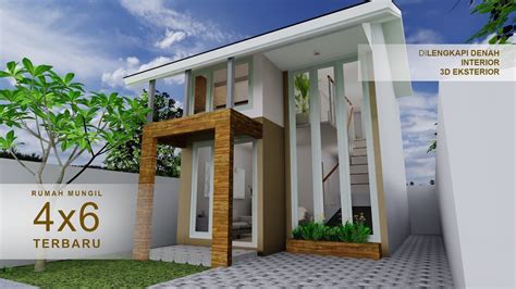 desain rumah minimalis 4x6