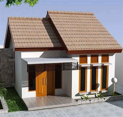 Desain Rumah Sederhana dengan Kombinasi Gaya