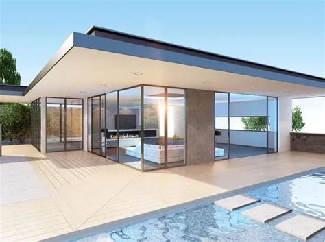 Desain Rumah Sederhana dengan Pemanfaatan Kaca