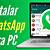 descargar whatsapp pc gratis windows 7