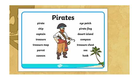 Les pirates – Gribouille éducatif