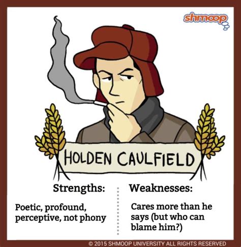 description of holden caulfield