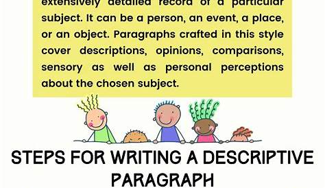 Class 9 | English Descriptive | How to Write a Descriptive Paragraph
