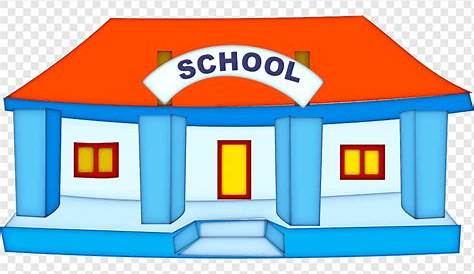 School Cartoon Classroom - School building vector material png download