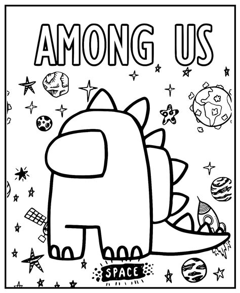 30+ Desenhos Among Us para colorir Dicas Práticas