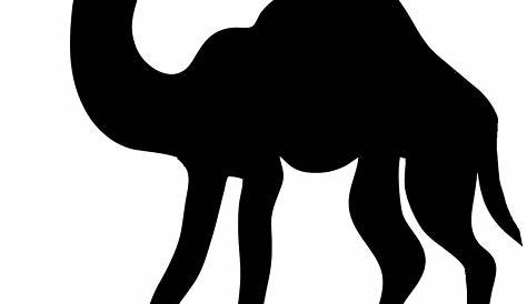 Premium Vector | Desert animal silhouette