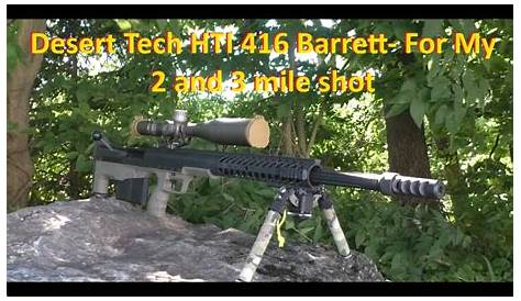 Desert Tech HTI Conversion Kit .416 Barrett 29" RH with Brake Ext B HTI