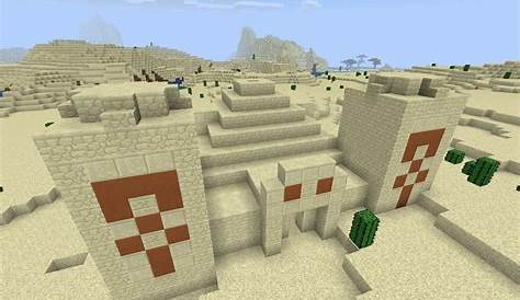 Desert Temple In Minecraft