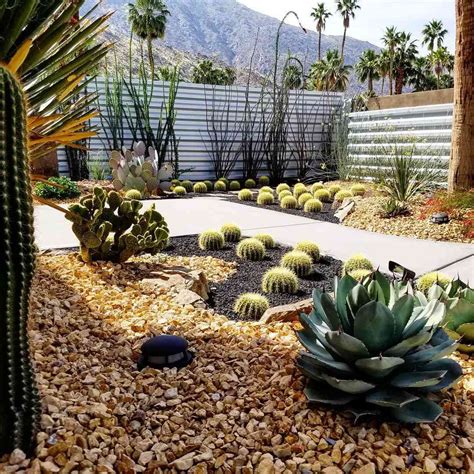 Stunning desert garden ideas for home yard 31 Rockindeco Desert