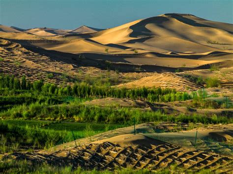 desert in north china