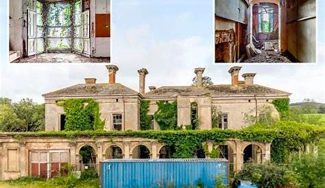 Inside spooky abandoned mansion in Devon on sale for just