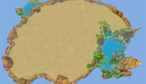 Deserted Island Map Monster Hunter Tri Resource (GIF) V1.0