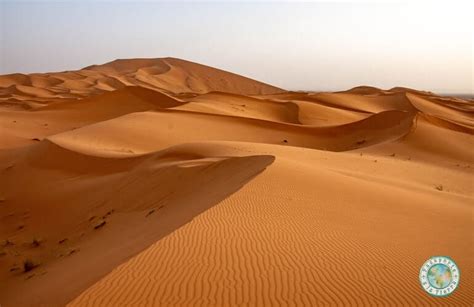 Desierto de Merzouga al atardecer