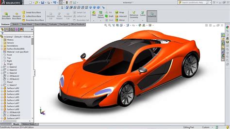 How To Model a Audi R8 in SolidWorks. 12 Hours in 5