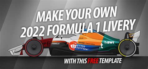 Make your own 2017 Formula 1 Livery with this Template FelixDicit